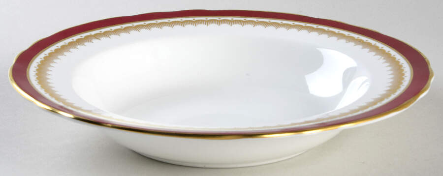 Ambassador Maroone Rim Soup Bowl by John  Aynsley & Sons-1