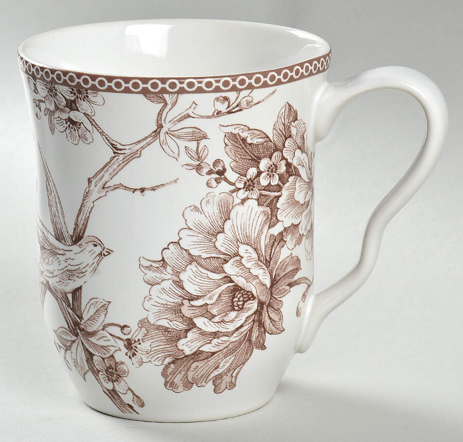 Adelaide Brown Mug by 222 Fifth (PTS)-1
