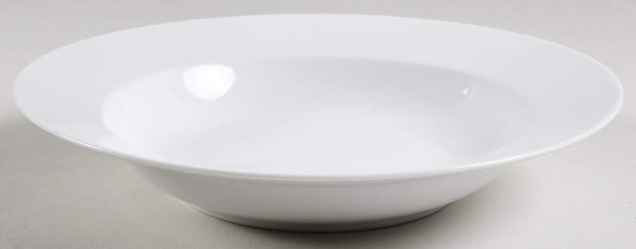 Claire Large Rim Soup Bowl by ClayBarn-1