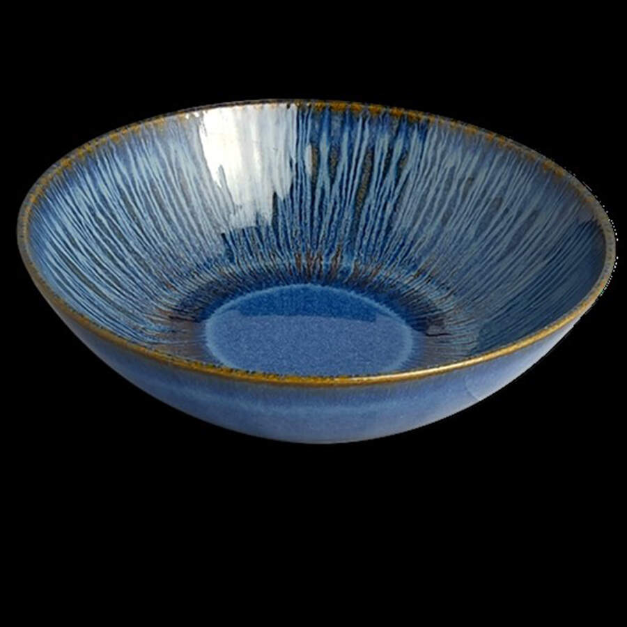 Stillwater Azul Soup/Cereal Bowl by Carmel Ceramica-1