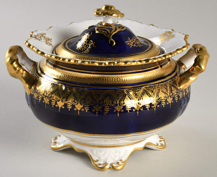 7410 Sugar Bowl & Lid by John  Aynsley & Sons-1
