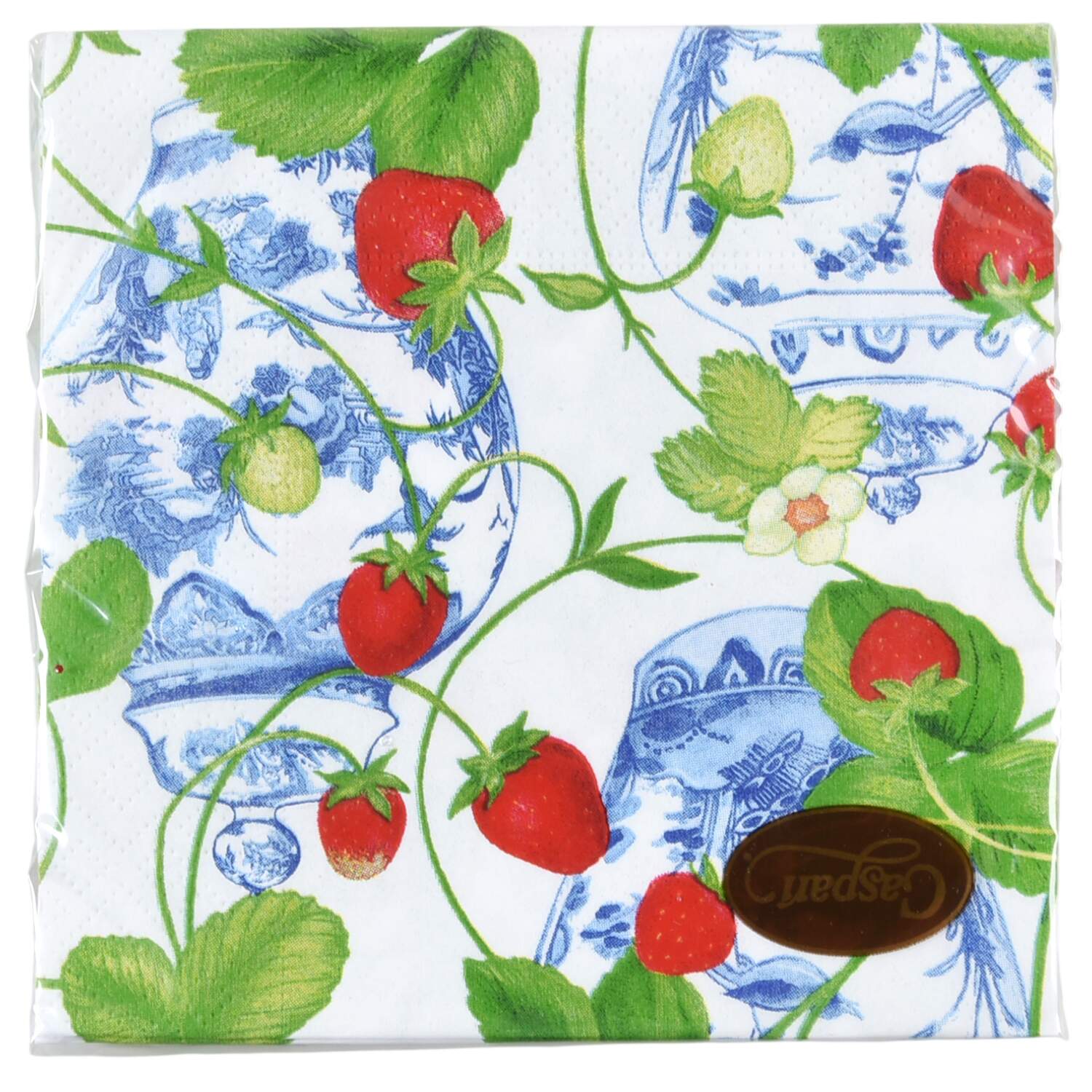 Table Decor Pack of 20 Paper Cocktail Napkins by Caspari-1