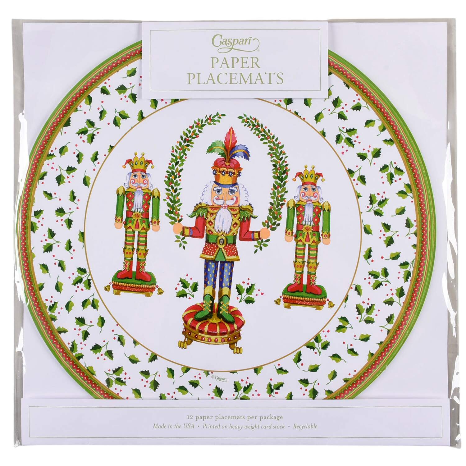 Table Decor Pad of 12  Paper Placemats by Caspari-1
