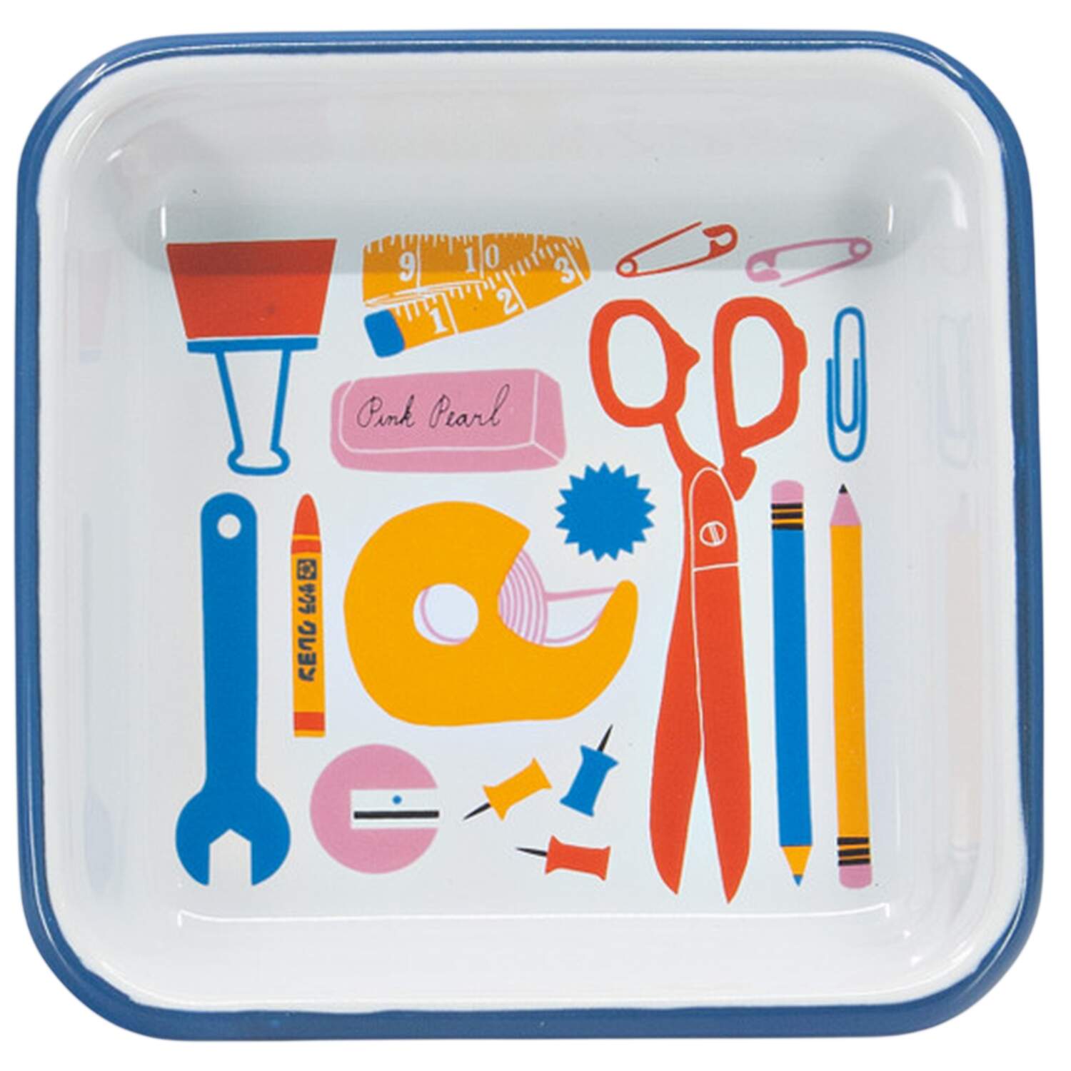 Lisa Congdon Collection 4" Square Tray by Crow Canyon Home-1