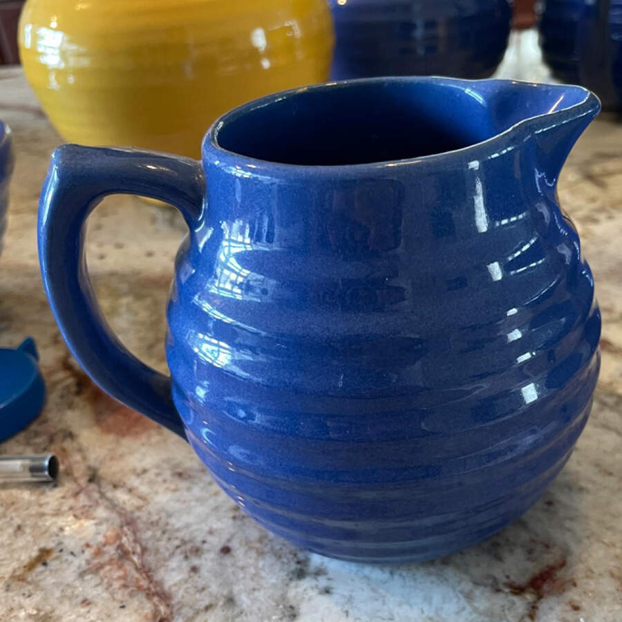 Ring Cobalt Blue 24 Oz Pitcher by Bauer-1