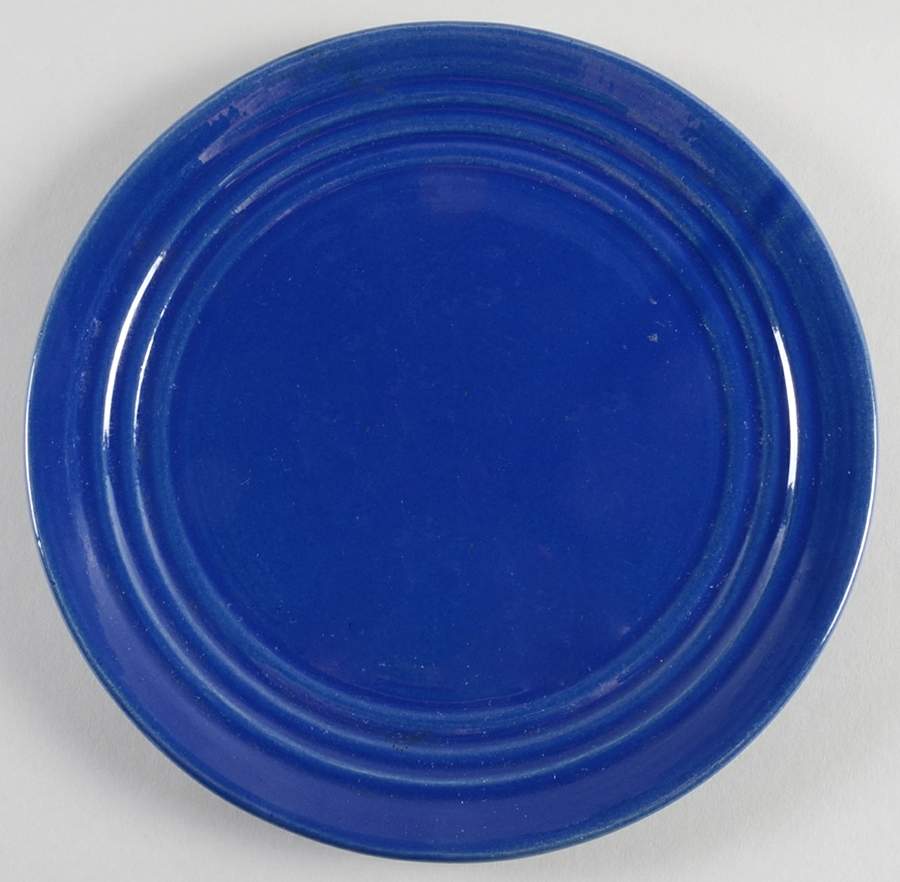 Ring Cobalt Blue Salad Plate by Bauer-1