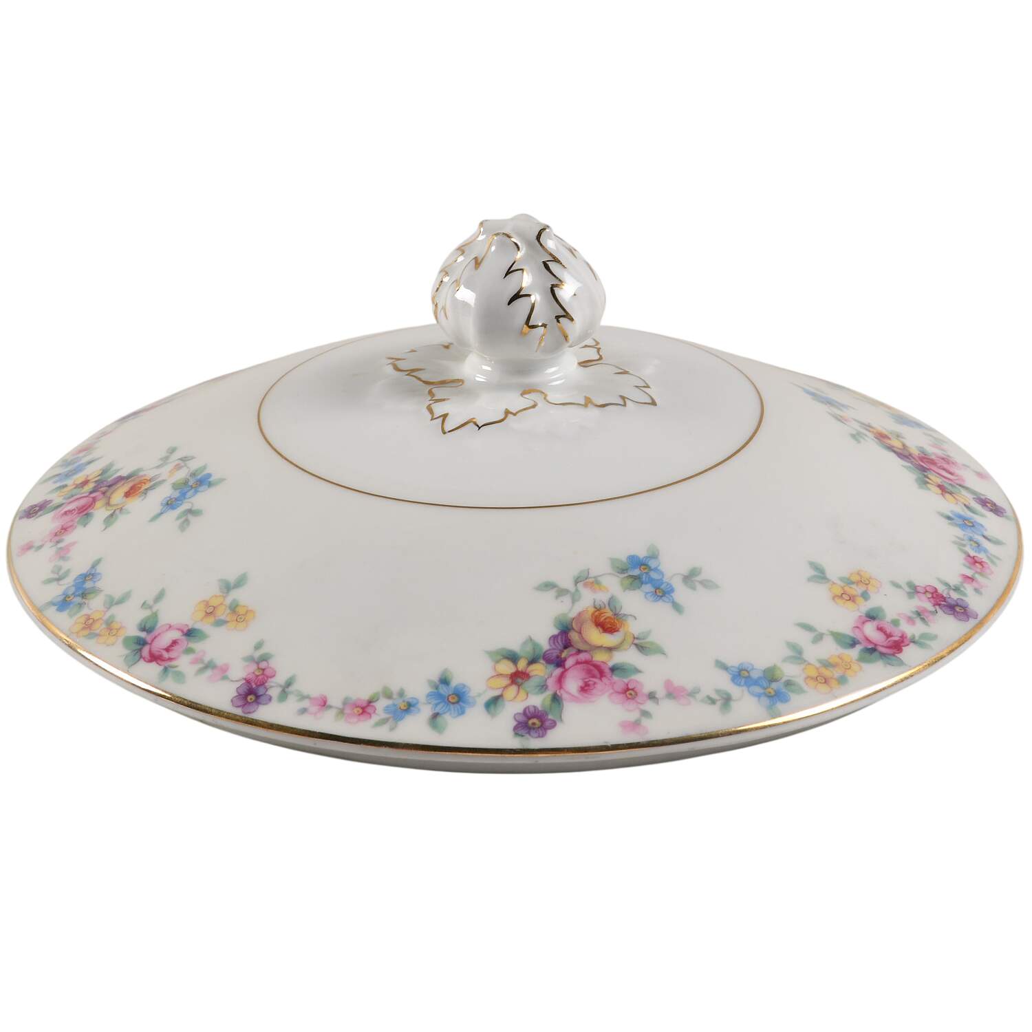 Barbara (Gold Trim) Round Vegetable No Lid by Baronet-1