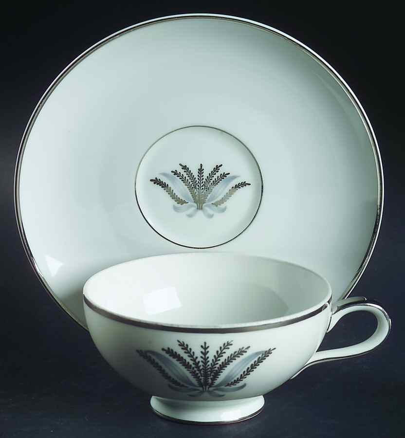 Debut Footed Cup & Saucer Set by Baronet-1