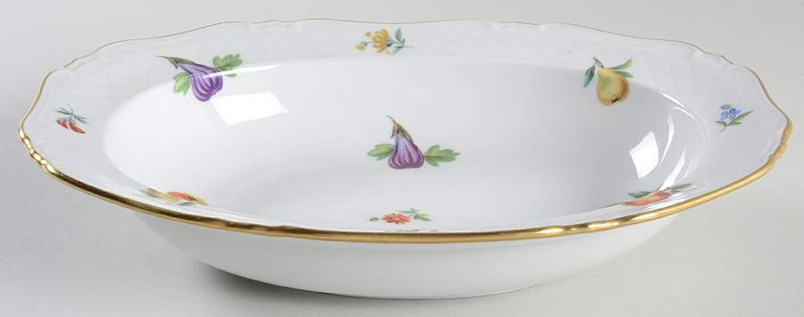 Festival 9" Oval Vegetable Bowl by Baronet-1
