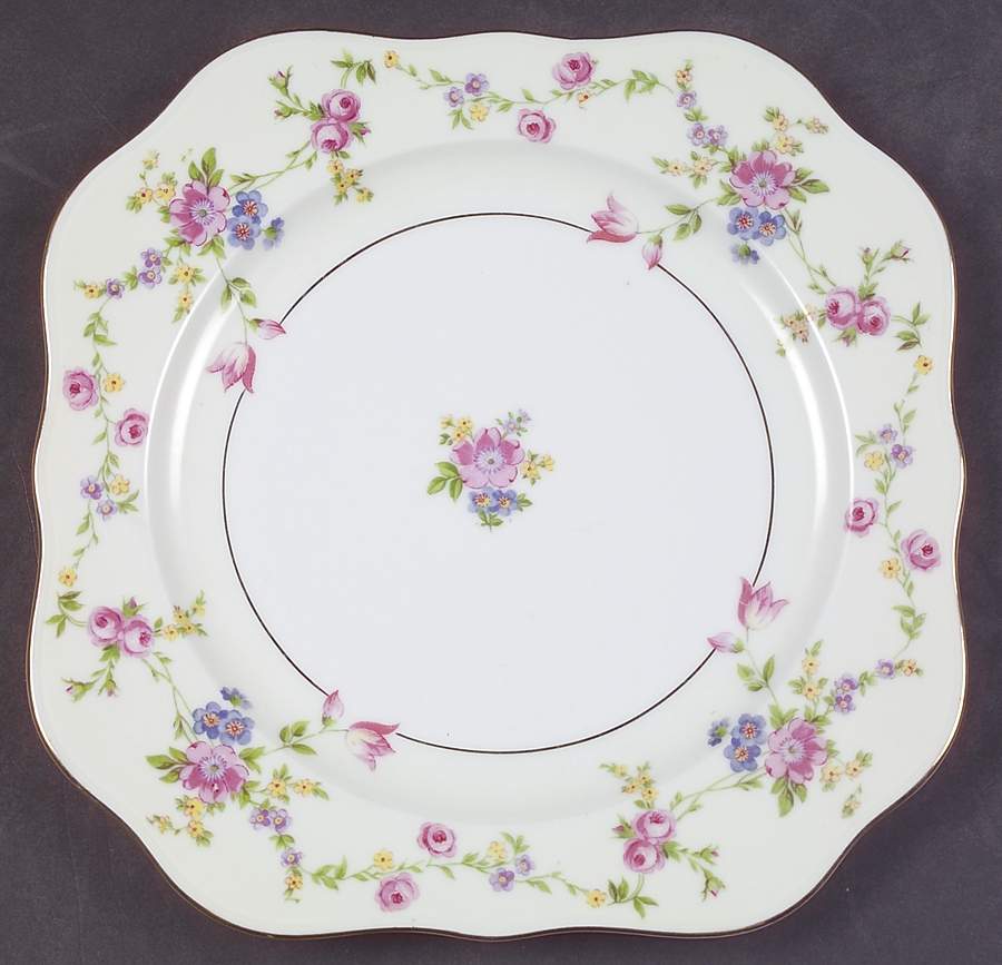Juliet Square Luncheon Plate by Baronet-1