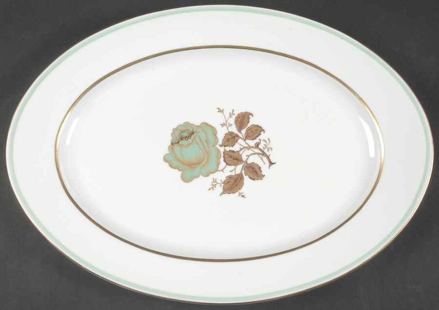 Minerva 14" Oval Serving Platter by Baronet-1