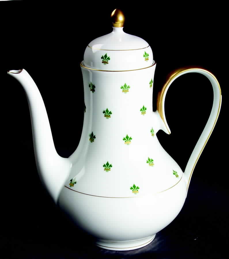 Nanette (Gold Verge) Coffee Pot & Lid by Baronet-1