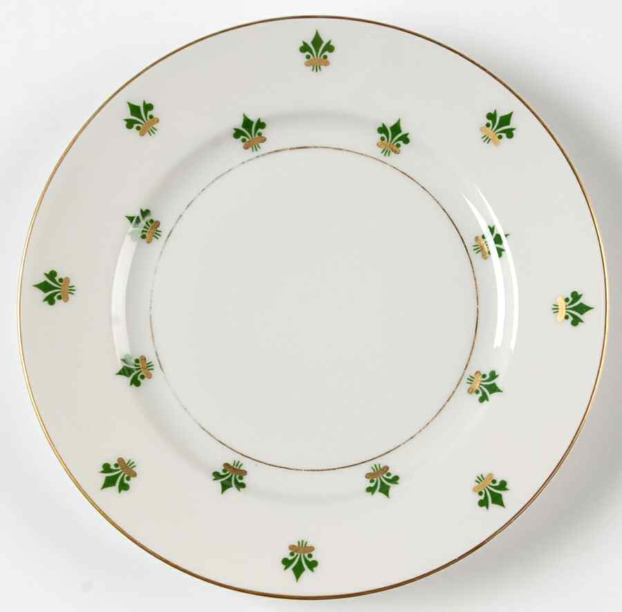 Nanette (Gold Verge) Bread & Butter Plate by Baronet-1