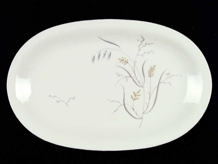 Pandora (Cream) 12" Oval Serving Platter by Baronet-1
