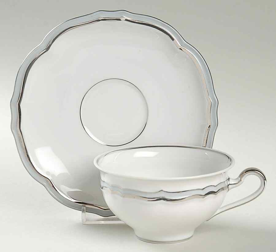 Patrician Footed Cup & Saucer Set by Baronet-1