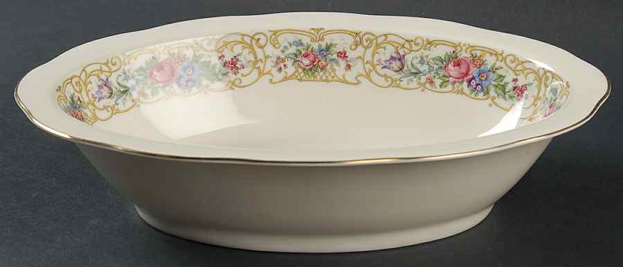Plaza 10" Oval Vegetable Bowl by Baronet-1