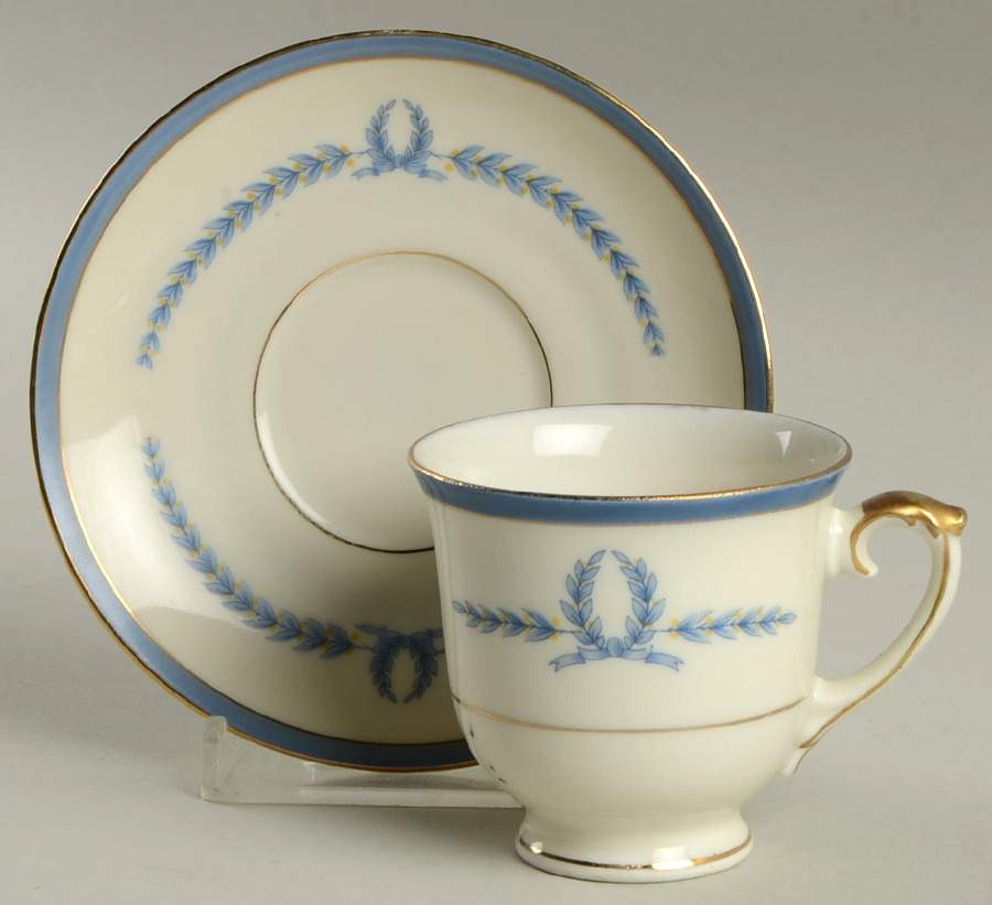 The Trend Footed Demitasse Cup & Saucer Set by Baronet-1
