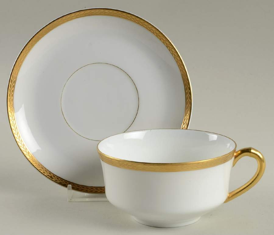 Golconda Flat Cup & Saucer Set by Paul Muller-1