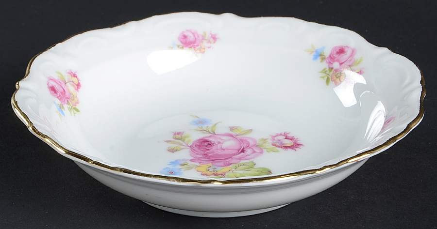 Meissen Rose Fruit/Dessert (Sauce) Bowl by Bavaria-1