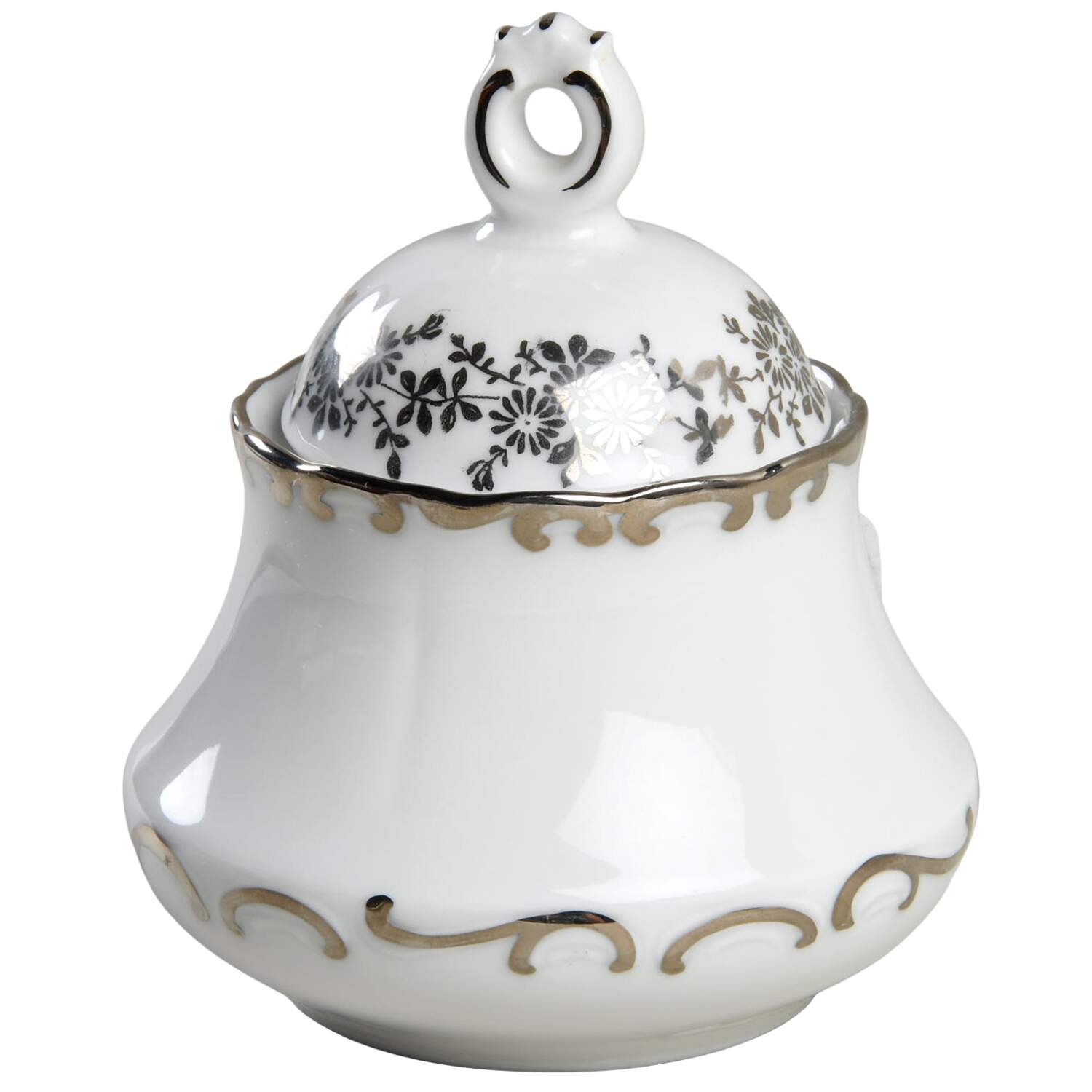Romance Sugar Bowl & Lid by Bavarian Crest-1