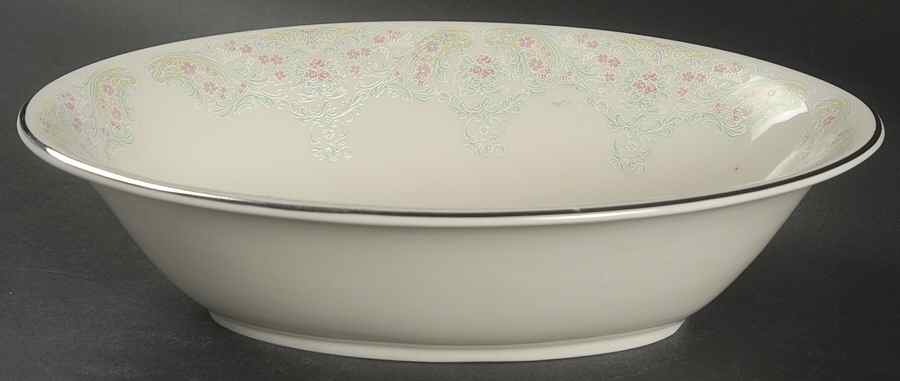 Brocade 9" Oval Vegetable Bowl by Belcrest-1