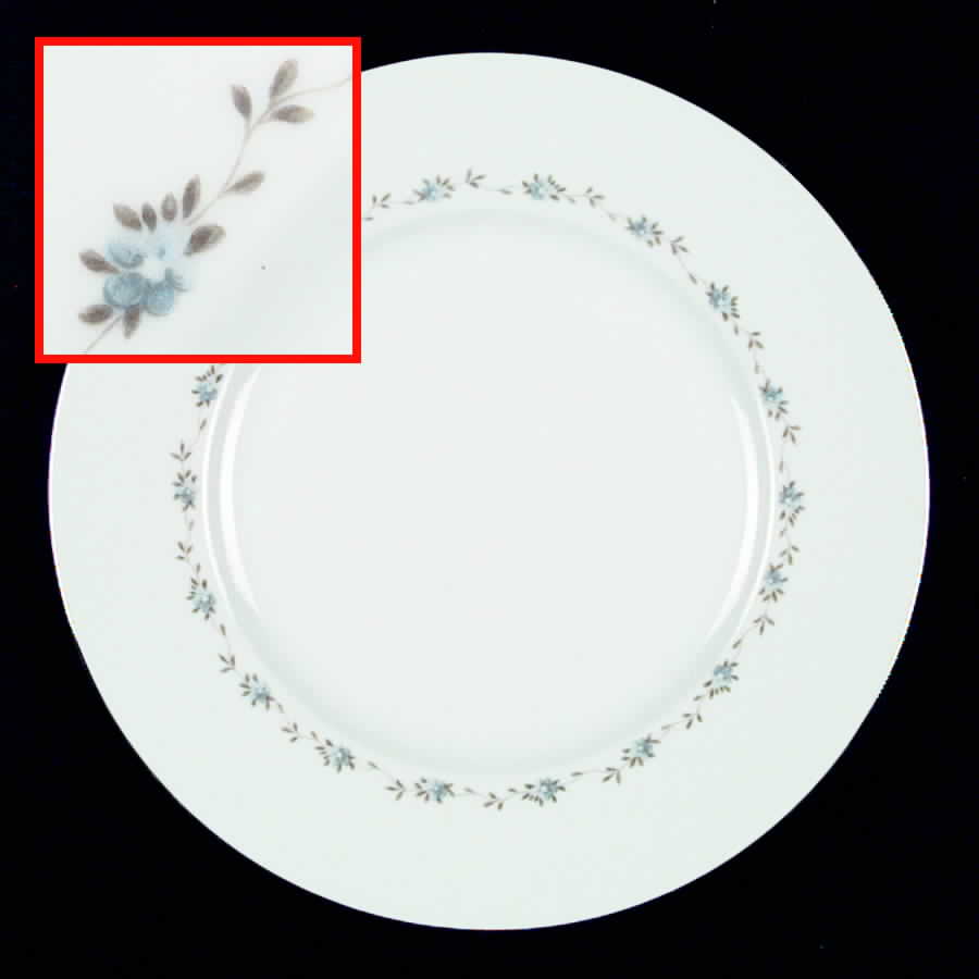 First Love (Rim) Dinner Plate by Belcrest-1