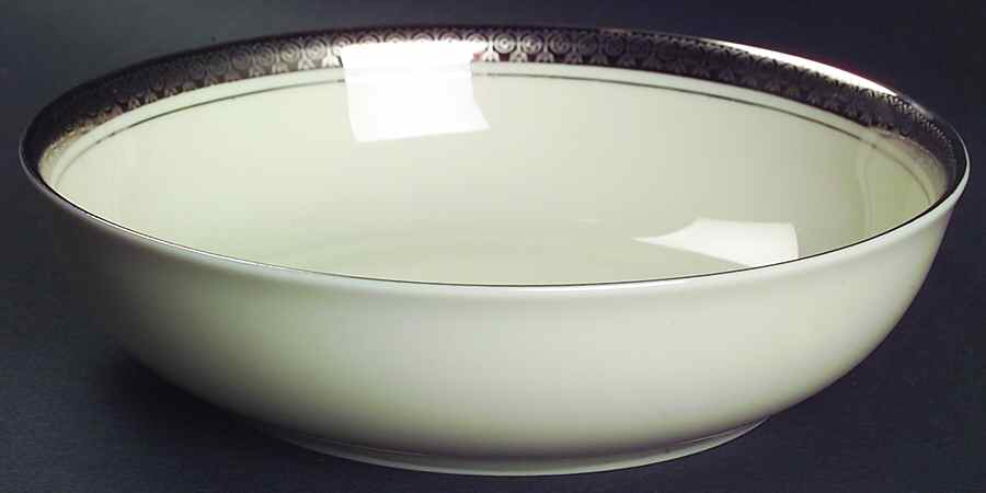 Renee (Platinum) Coupe Soup Bowl by Belcrest-1