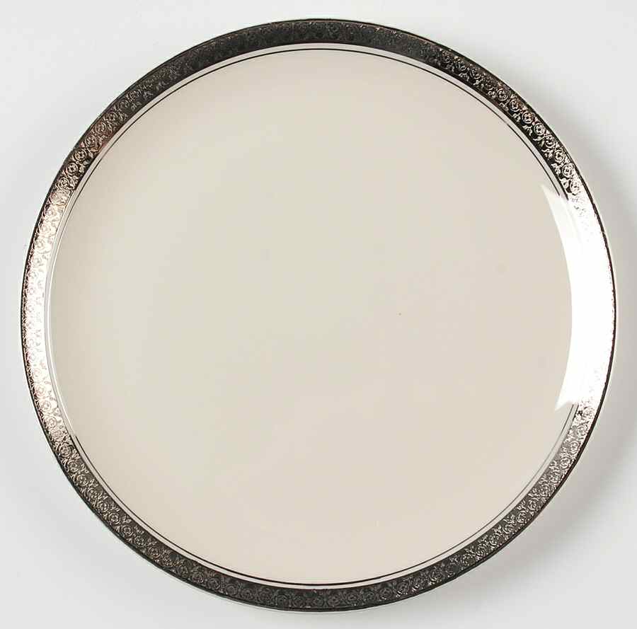 Renee (Platinum) Salad Plate by Belcrest-1