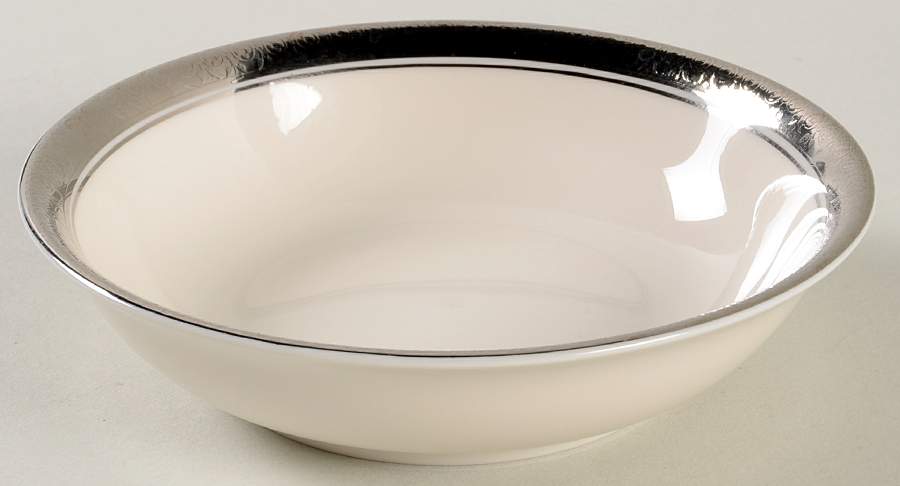 Renee (Platinum) Fruit/Dessert (Sauce) Bowl by Belcrest-1