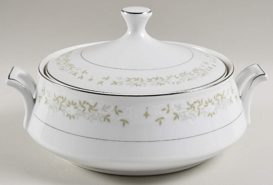 June Bride Round Covered Vegetable by Berkeley House-1
