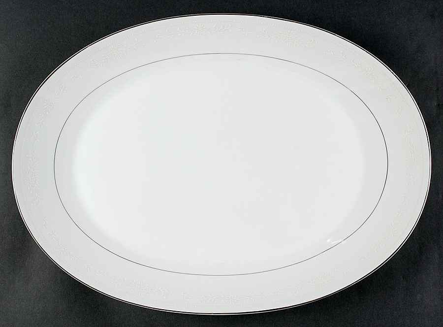 Renee 16" Oval Serving Platter by Berkeley House-1