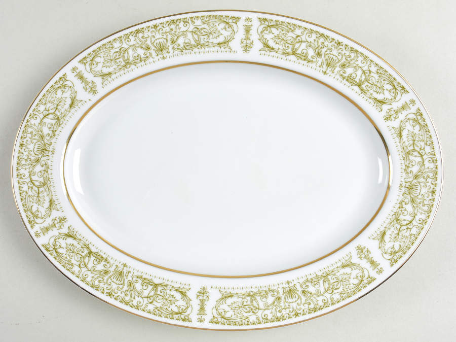 Romance 12" Oval Serving Platter by Berkeley House-1