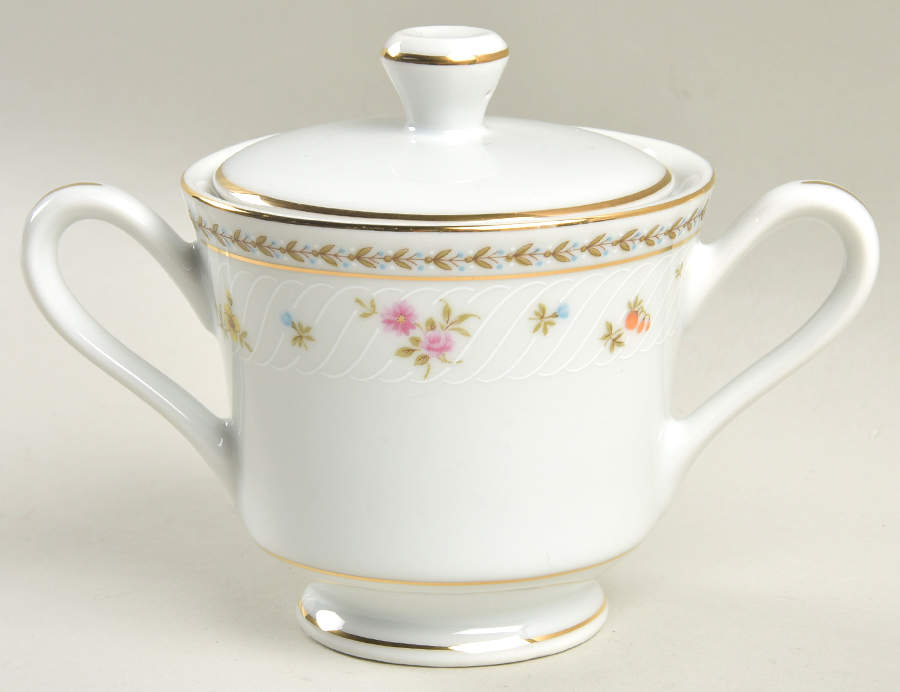 Venezia Sugar Bowl & Lid by Berkeley House-1