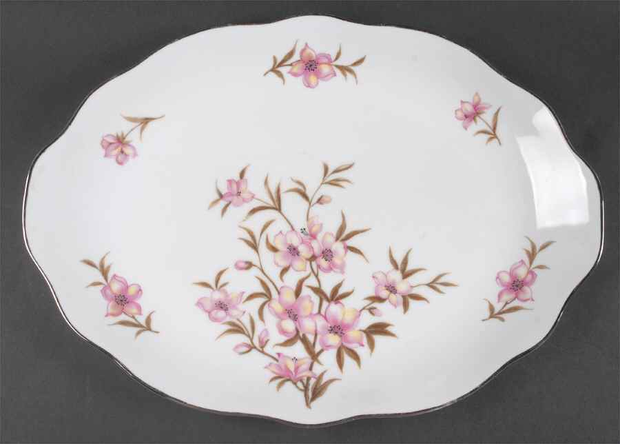 Allegro 16" Oval Serving Platter by Bellaire-1