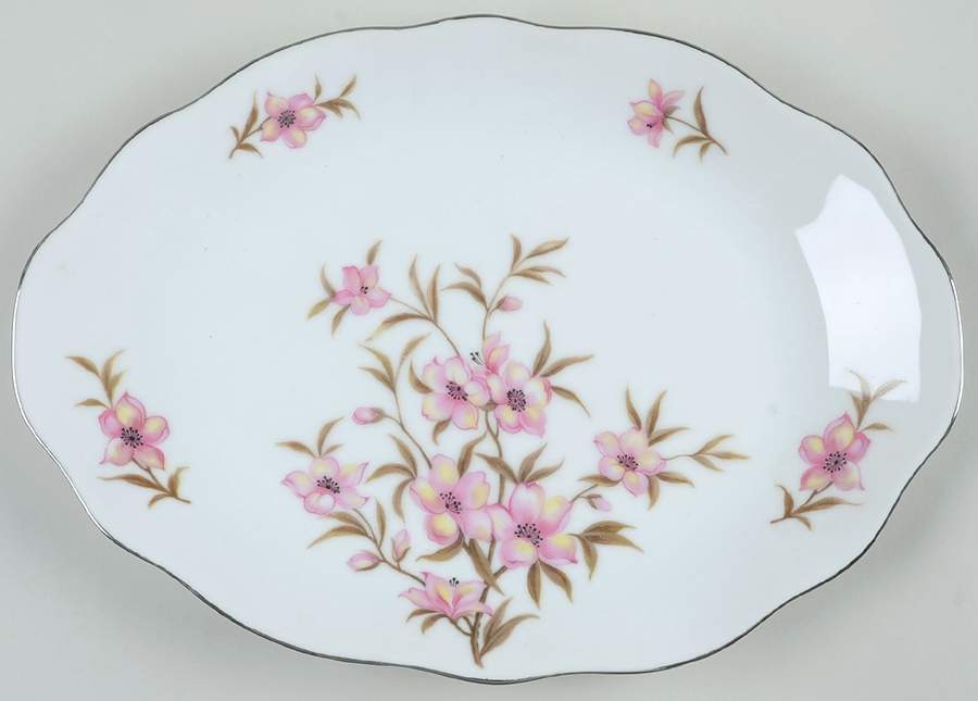 Allegro 12" Oval Serving Platter by Bellaire-1
