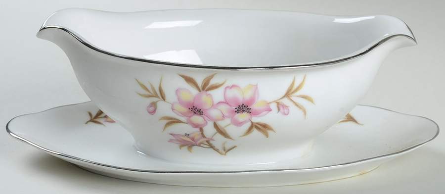 Allegro Gravy Boat with Attached Underplate by Bellaire-1