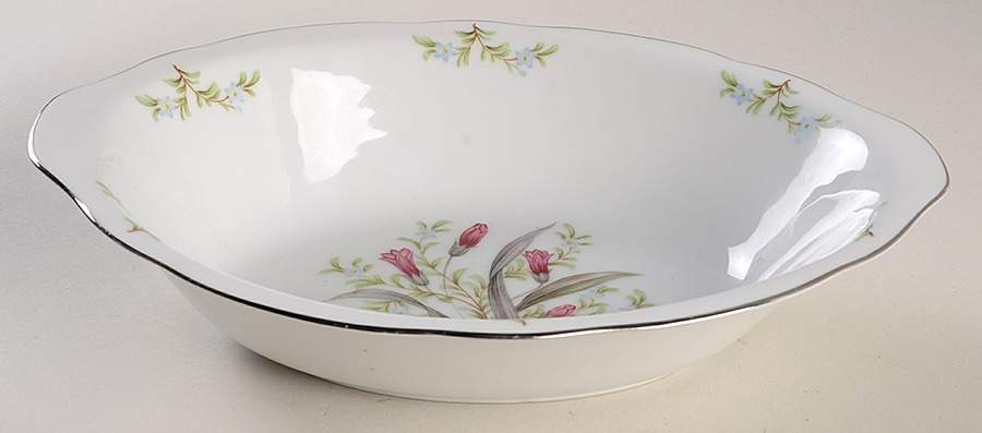 Dawn 10" Oval Vegetable Bowl by Bellaire-1