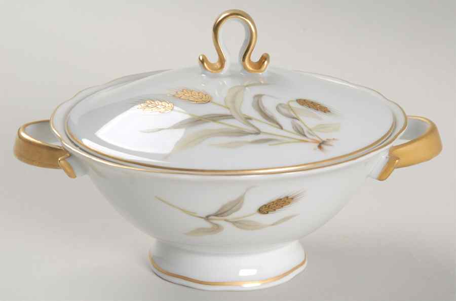 Goldenwheat Sugar Bowl & Lid by Bellaire-1