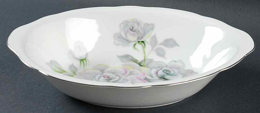 Juliana (Scalloped) 10" Oval Vegetable Bowl by Bellaire-1