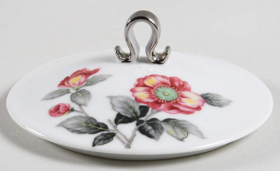 Peony Lid for Sugar Bowl by Bellaire-1