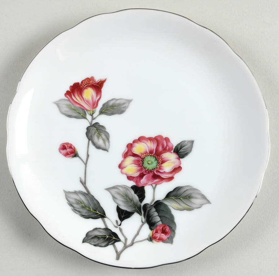 Peony Salad Plate by Bellaire-1