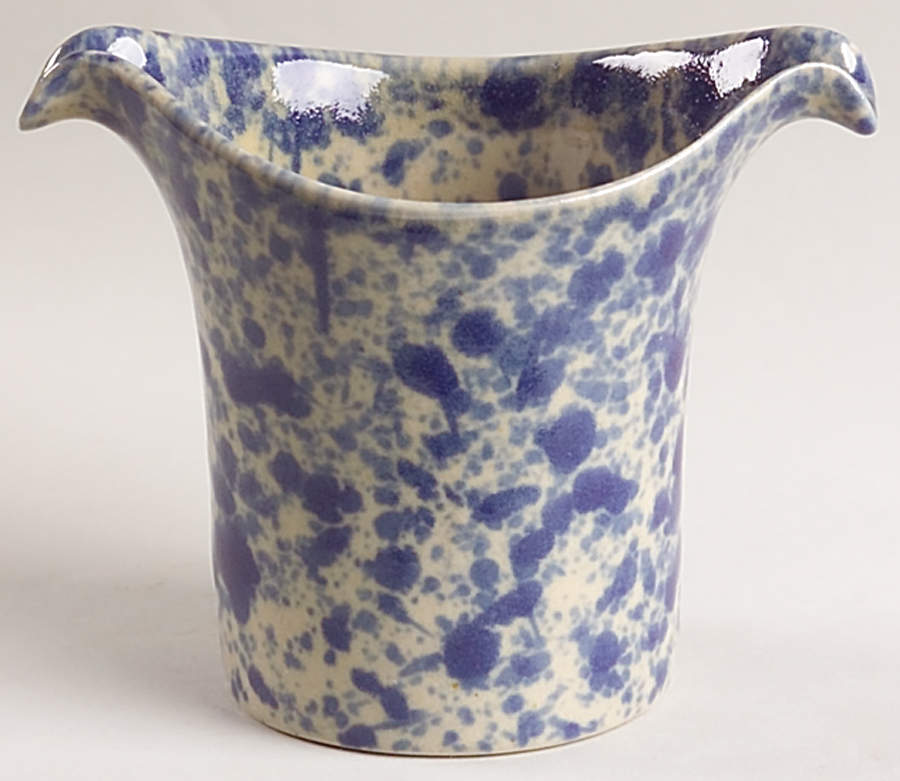 Agate Blue Creamer by Bennington Potters-1