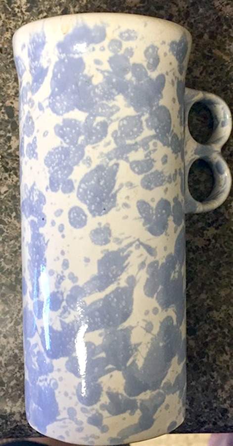 Agate Morning Glory Blue Trigger Mug by Bennington Potters-1