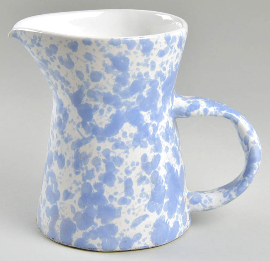 Agate Morning Glory Blue 20 Oz Pitcher by Bennington Potters-1