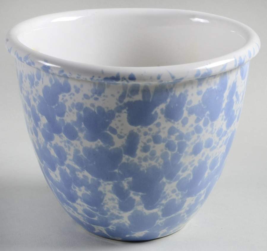 Agate Morning Glory Blue 6" Mixing Bowl by Bennington Potters-1