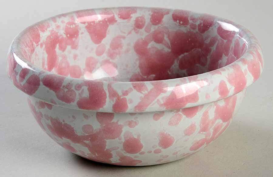 Agate Pink Individual Open Soup by Bennington Potters-1