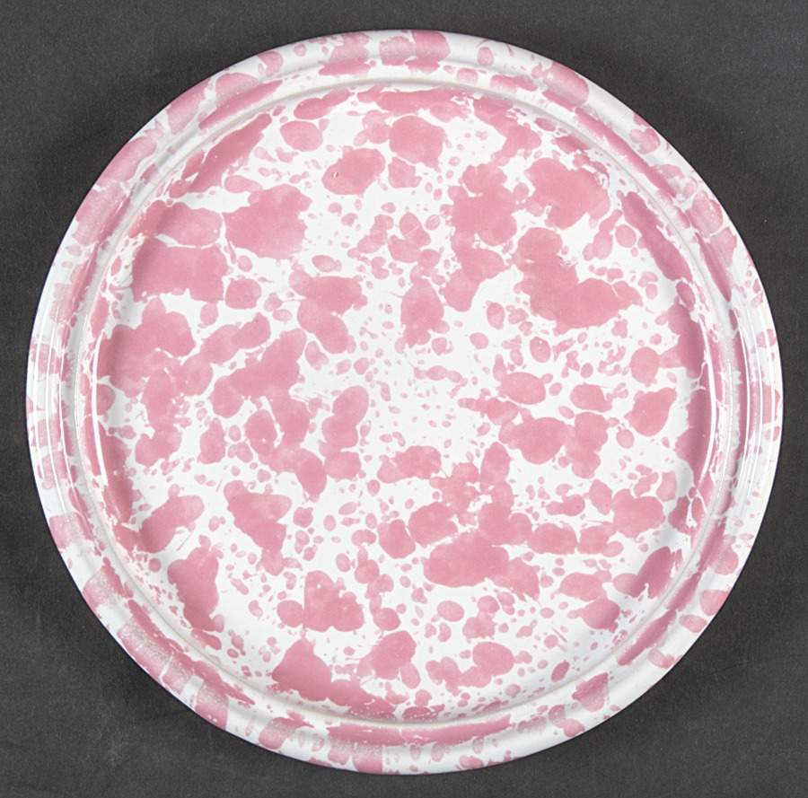 Agate Pink Salad Plate by Bennington Potters-1