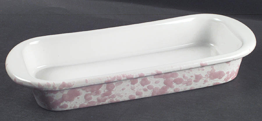 Agate Pink 14'' Lasagna by Bennington Potters-1