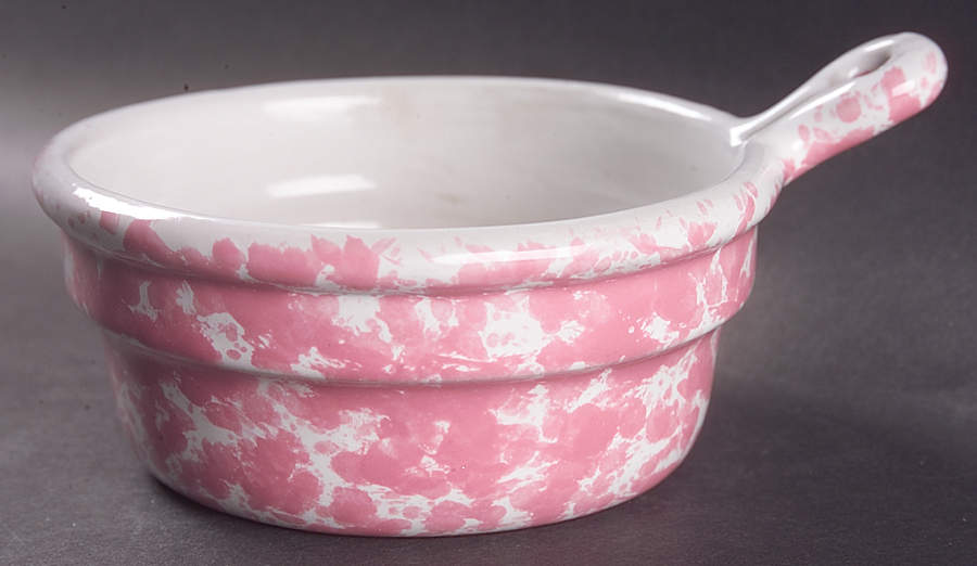 Agate Pink Onion Soup Bowl No Lid by Bennington Potters-1
