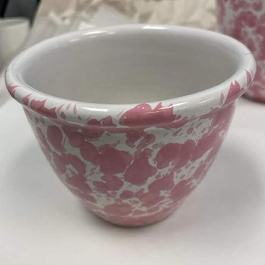 Agate Pink 7" Mixing Bowl by Bennington Potters-1